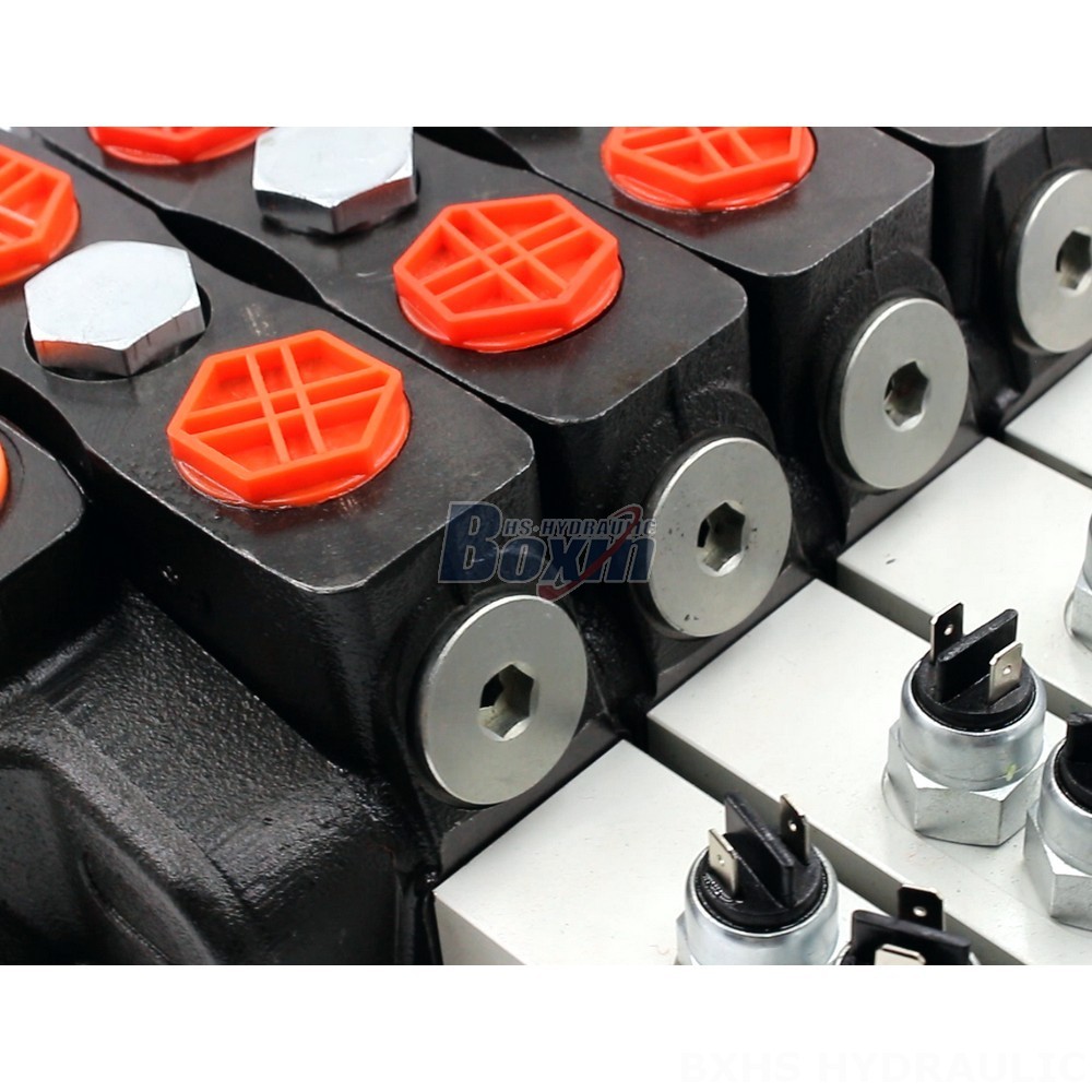 Micro Switch Directional Valve: DLS180 Manual 4 Spool detail image